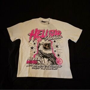 Adventure NVM T-Shirt - White & Pink